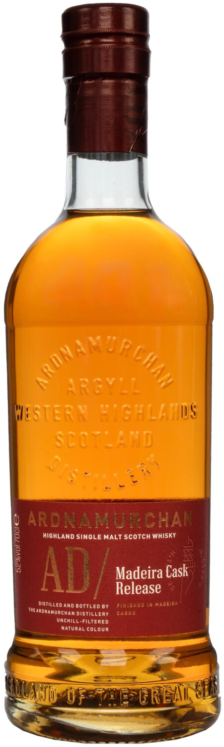 Ardnamurchan Madeira Cask Peated 2025 52% 0,7L
