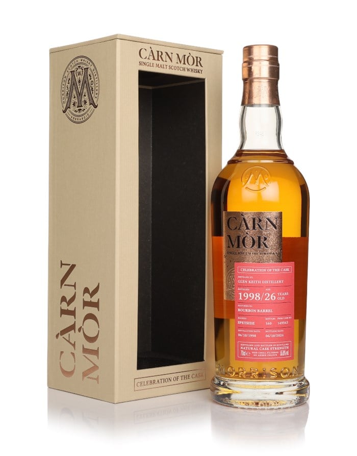 Carn Mor Glen Keith 1998 #149563 26YO 55,8% 0,7L 