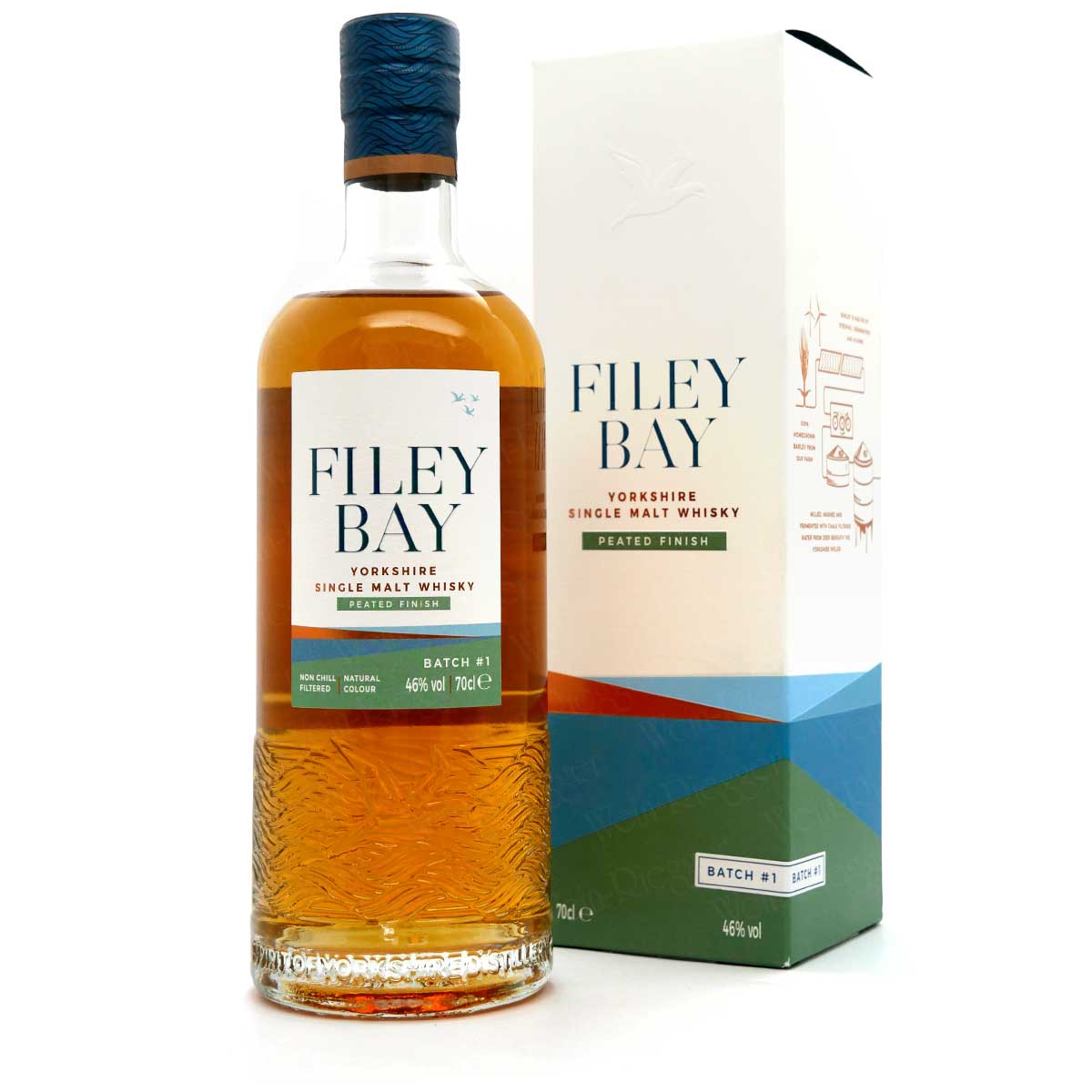 Filey Bay Single Malt Peated Finish b#3 46% 0,7L