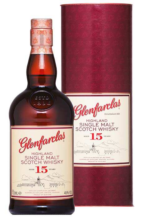 Glenfarclas 15YO 46% 0,7L + 2 szklanki [zestaw]