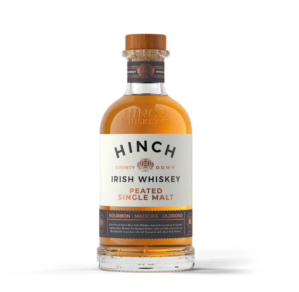 Hinch Single Malt Peated Madeira/Oloroso 43% 0,7L +kart
