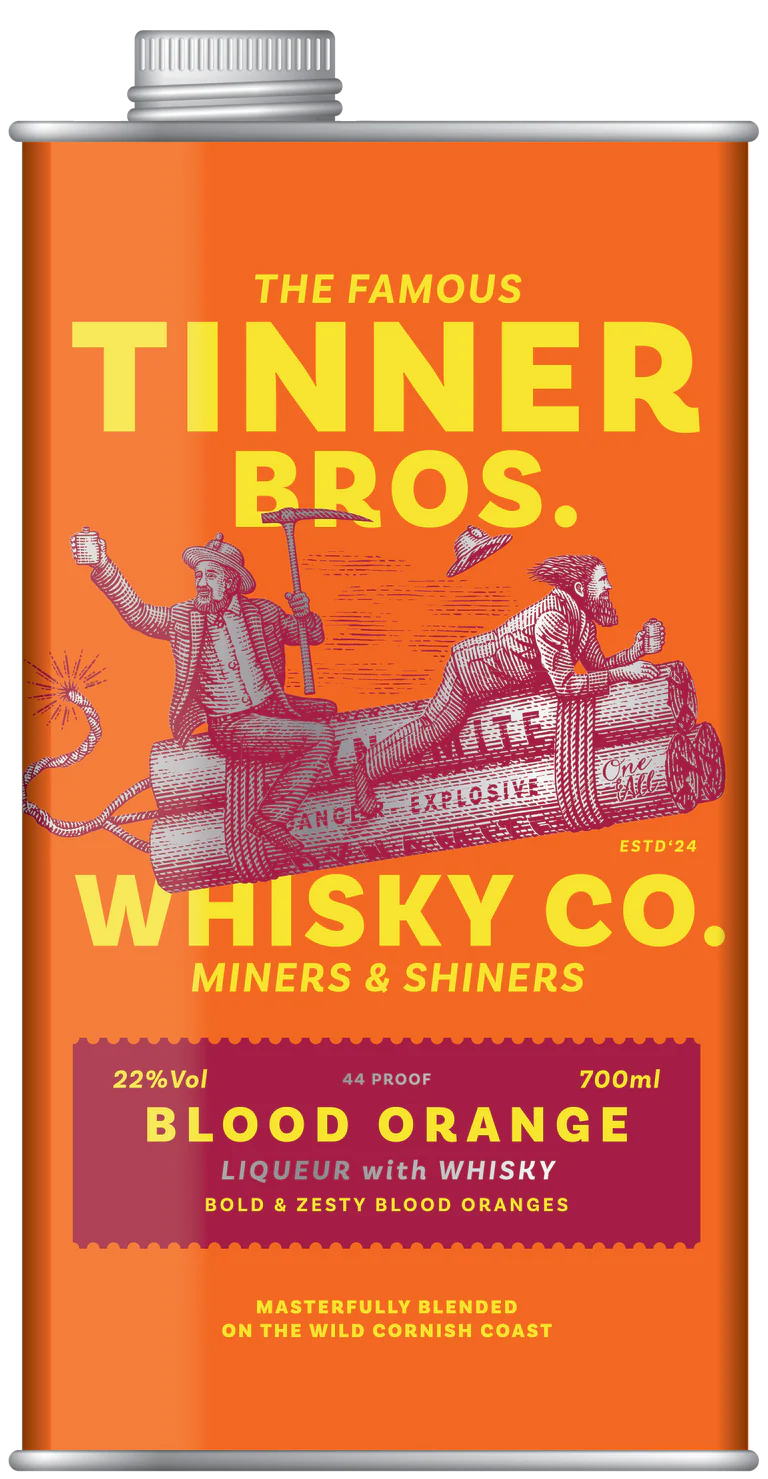 Tinner Bros Blood Orange Whisky Liq 22% 0,7L