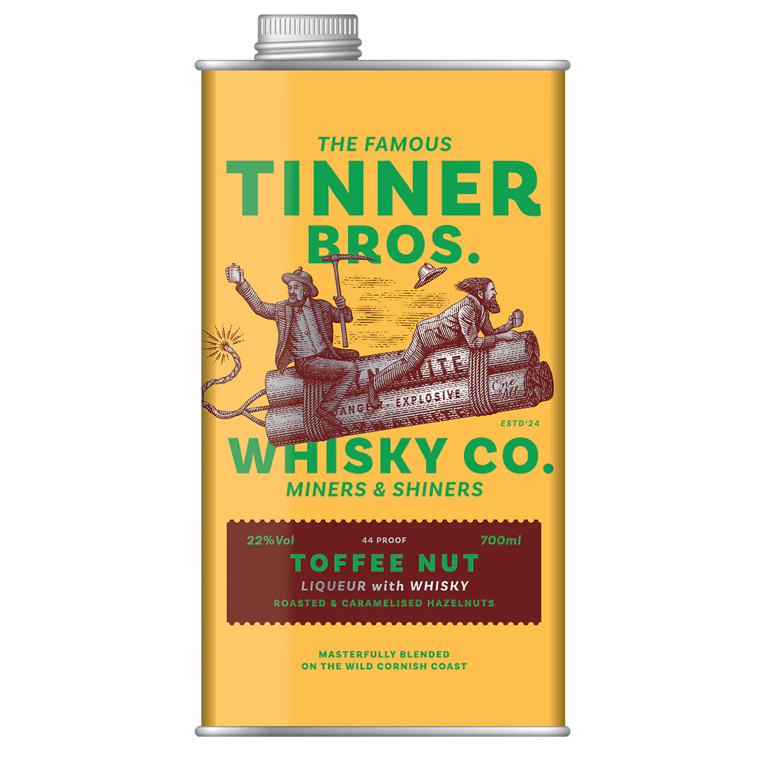 Tinner Bros Toffee Nut Whisky Liq 22% 0,7L